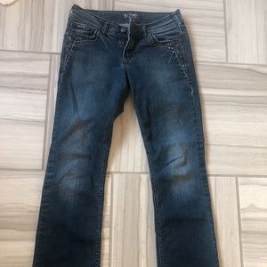 Silver jeans